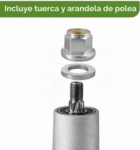 Vista 4 de Husillo 130794 apto para cortacésped Craftsman LT1000 – 128285 husillo apto para HU Pou LAN S Ears Craftsman LT2000 LT3000 DLT3000 DLT3000