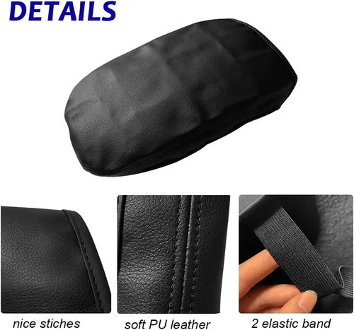 Vista 4 de DEYTOP Funda para Consola para Cadillac XT5 2017-2026 Funda para Apoyabrazos para Cadillac XT5 2025 2026 Accesorios Protector de Apoyabrazos