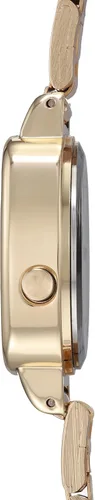 Vista 2 de Nine West Reloj de vestir de cuarzo para mujer con correa de metal