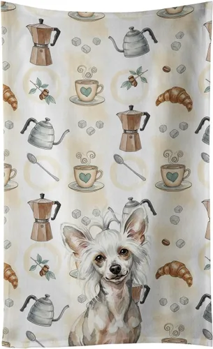 Vista 365 de Caroline's Treasures Afghan Hound - Toalla de cocina para barra de café, terciopelo frontal y lazo de algodón, lavable a máquina Sabueso afgano