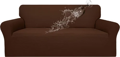 Vista 54 de Easy-Going - Funda para sofá 100% impermeable de ambos lados, funda de jacquard elástica, protector de muebles a prueba de derrames, para niños