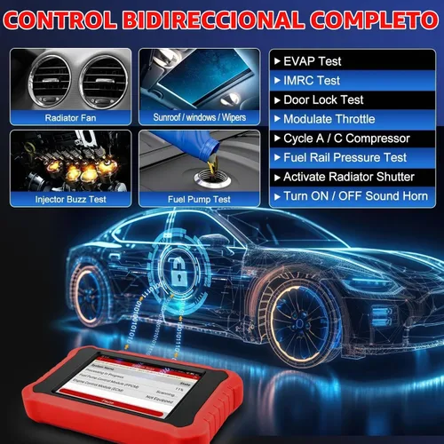 Vista 3 de LAUNCH Creader Elite V3.0 actualizado 2026 para GM, herramienta de escaneo
