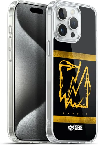 Vista 107 de Head Case Designs Funda de gel con licencia oficial de Tom Clancy's Rainbow Six Siege Bandit Icons [protección de grado militar] compatible