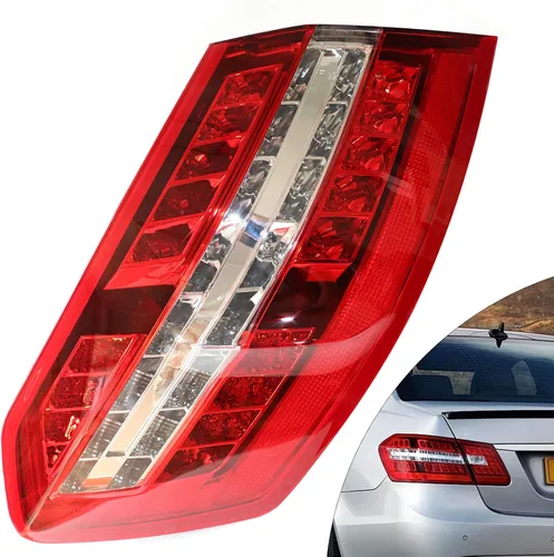 Vista 7 de Lámpara trasera izquierda compatible con Mercedes-Benz 2010 2011 2012 2013 Clase E Sedan E550 y E63 4 puertas AMG, lado exterior izquierdo
