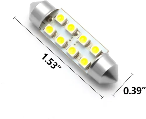 Vista 4 de Xotic Tech - Guantera LED ultra brillante para puerta de cortesía, espejo de tocador, mapa, luces de cúpula, paquete de lámparas + herramienta