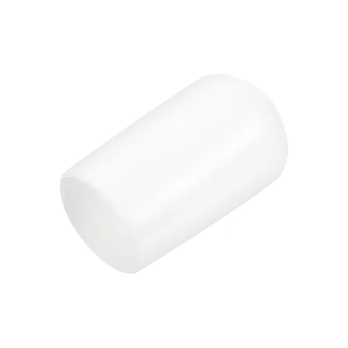 Vista 78 de uxcell 80 tapas de goma de 0.551 in de vinilo de identificación redonda tapa tapa de rosca de tornillo protectores negro