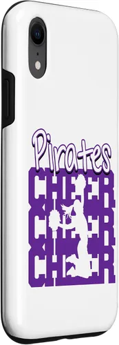 Vista 3 de Pirates Cheer Back to School Cheerleading Spirit P Case for iPhone XR