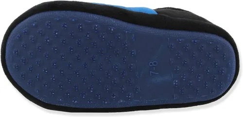 Vista 7 de DC Comics Batman Superhero - Pantuflas Aline de felpa para niños pequeños (9-10 M de EE. UU., azulnegro), Azul