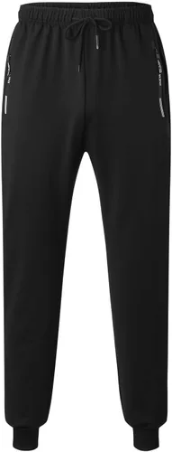 Vista 7 de Conjunto deportivo de 2 piezas para hombre, conjunto deportivo de 2 piezas, para invierno, casual, elegante, talla grande, cuello redondo, camisetas