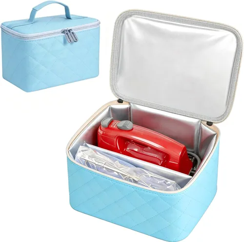 Vista 9 de Bolsa de transporte para batidora de mano digital para batidoras de mano KitchenAid 5/6/7/9 Ultra Power Speed, estuche de almacenamiento de viaje