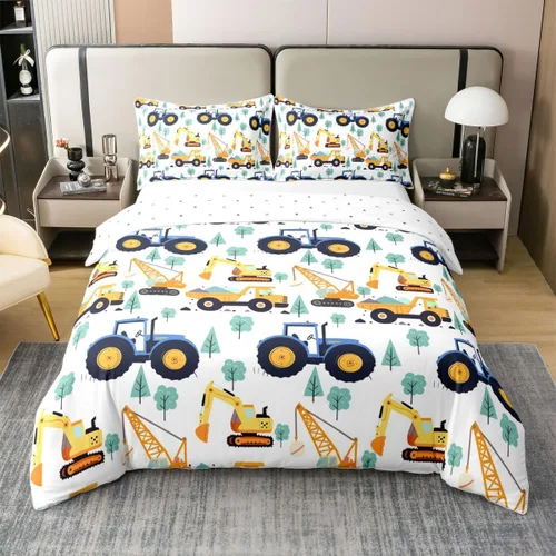 Vista 24 de Axolotl Funda de Edredón 100% Algodón Tamaño Twin Lindo Juego de Ropa de Cama de Axolotl Funda de Edredón Kawaii Funda de Edredón de Animales