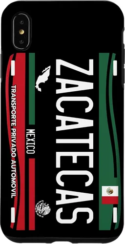 Vista 11 de Placa de matrícula Zacatecas para iPhone 13 Pro Max, Zacatecas México, funda Zacatecas
