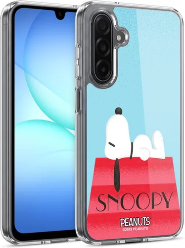 Vista 65 de Head Case Designs Snoopy Deco Dreams - Funda de gel con licencia oficial de Peanuts Blue Pattern [protección de grado militar] compatible con Google