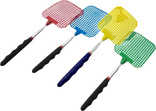 Vista 5 de ASR Outdoor Paquete de 12 matamoscas extensible duradero telescópico antideslizante