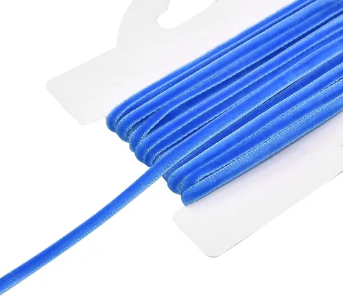 Vista 95 de Chenkou Craft 5 yardas de cinta de terciopelo para decoración navideña y embalaje artesanal