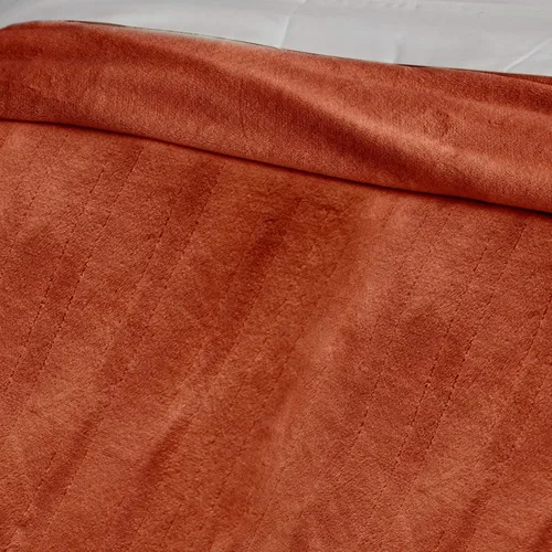 Vista 3 de Eddie Bauer - Manta térmica tamaño Queen, manta eléctrica de microfelpa cepillada suave, ropa de cama cálida y acogedora