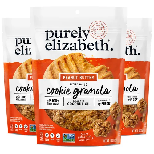 Vista 18 de Purely Elizabeth granola de galleta con chispas de chocolate 11 OZ