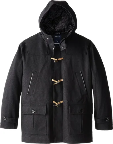 Vista 23 de Nautica Men's Wool Blend Peacoat – Double-Breasted Winter Coat, Regular, Big & Tall Sizes