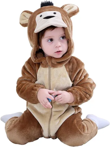 Vista 9 de ABTSHU Disfraces de animales para bebé, disfraz de Halloween para niños pequeños Dinosaurio verde