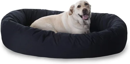 Vista 11 de Majestic Pet Products - Cama en forma de bagel para perro, color caqui, 32 pulgadas