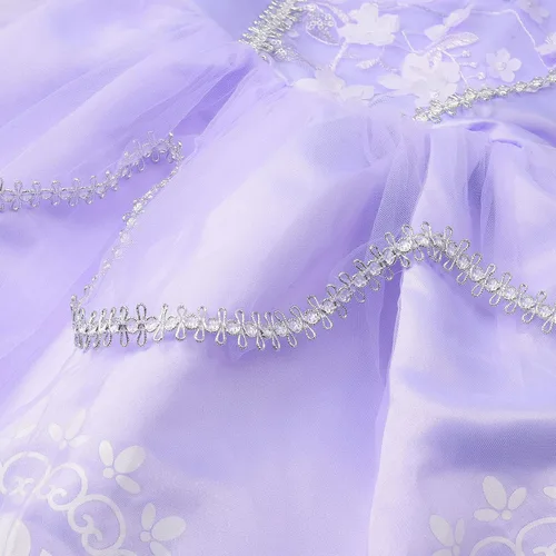 Vista 7 de Vgolar Disfraz de princesa, vestido de princesa, vestido de princesa morado
