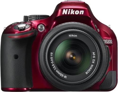 Vista 10 de Nikon D5200 24.1 MP CMOS Digital SLR con 0.709-2.165 in f/3.5-5.6 AF-S DX VR NIKKOR Zoom Lens (negro) (Descontinuado por el fabricante)
