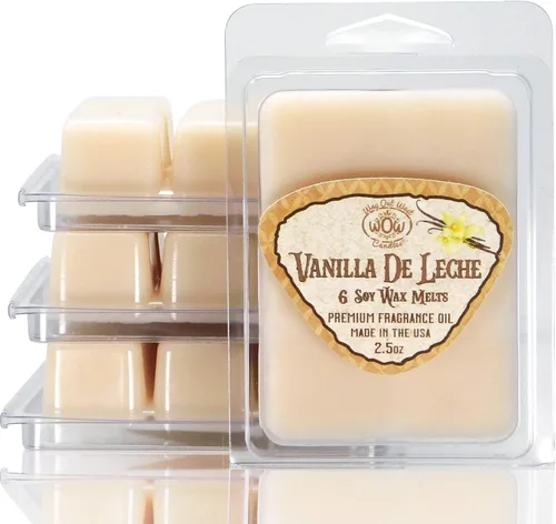 Vista 16 de Cera perfumada para calentadores de cera, ambientador aromático, paquete de 4, juego surtido de 6 cubos de fusión, hecho a mano en Estados Unidos