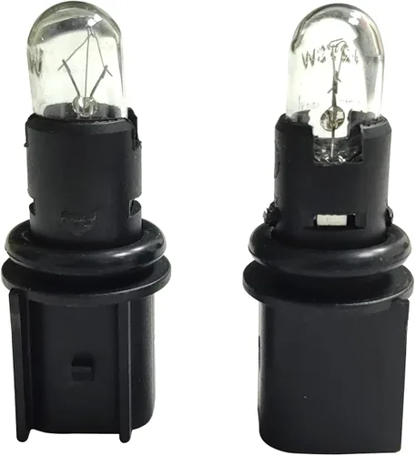 Vista 8 de Conjunto de luz de esquina de señal de giro lateral con bombillas compatible con Dodge Charger 2005 2006 2007 2008 2009 2010 sustituye a CH2550124