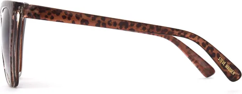 Vista 3 de Steve Madden Gafas de sol Iris para mujer Cateye, Animal, 2.244in