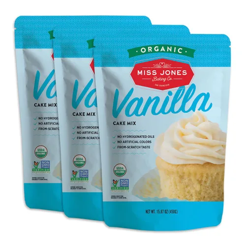 Vista 15 de Miss Jones - Mezcla orgánica para hornear biscocho