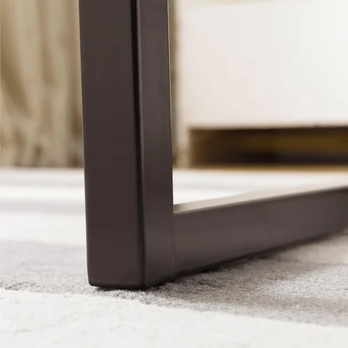 Vista 69 de Leick Home 214536 Barrelback Silla de comedor con base de metal, juego de 2, para comedor, asiento moderno de lino negro y base de metal dorado