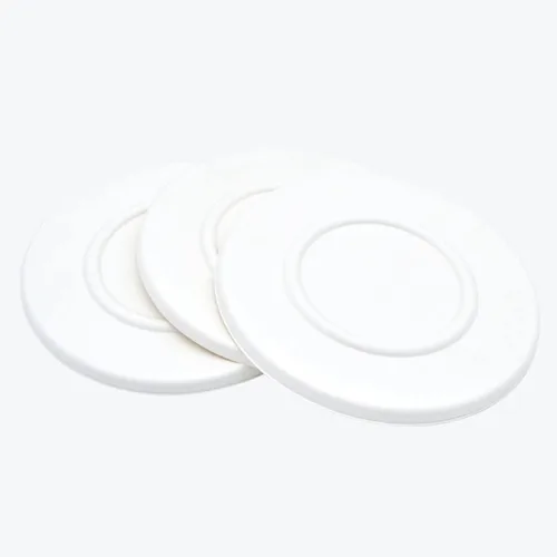 Vista 6 de Tapas de 4.5 pulgadas para recipientes de sopa de 17 onzas [paquete de 50], resistentes, 100% biodegradables, compostables para el hogar, sin
