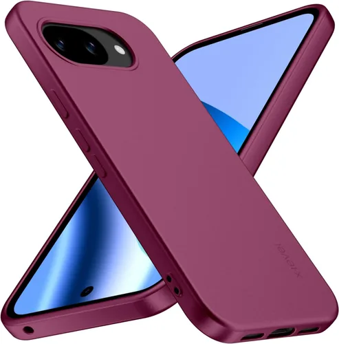Vista 76 de X-level - Funda para Google Pixel 6a, ajuste delgado, color negro
