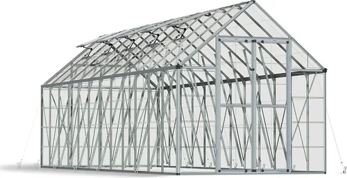 Vista 13 de Snap & Grow invernadero de 6 pies, plateado, tamaño: 6' x 8', Plateado