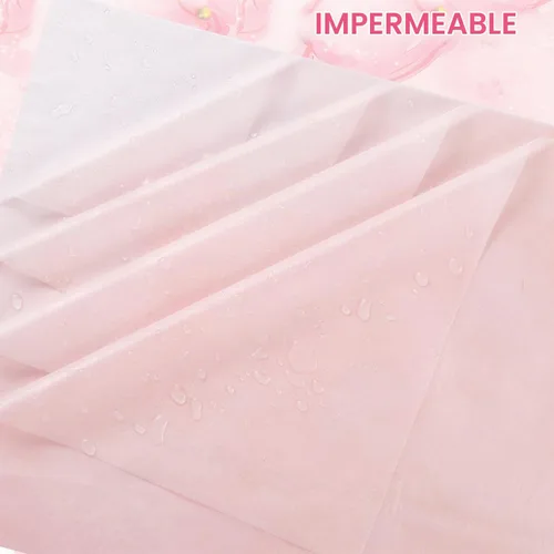 Vista 5 de VinTS 48 hojas de 23.6 x 23.6 pulgadas de algodón para envolver flores de papel para ramo