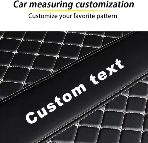 Vista 2 de Tapete de carga personalizado para automóvil, impermeable, antideslizante, protección para todo tipo de clima, material de cuero, compatible