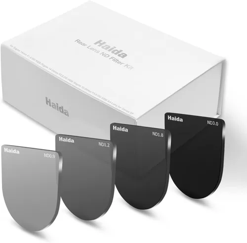 Vista 14 de Haida Lente trasera Filtro ND Multicoated Vidrio Óptico Resistente al Agua y al Aceite Nano Recubrimiento (Lente Trasera 3 Kit de Filtro ND)