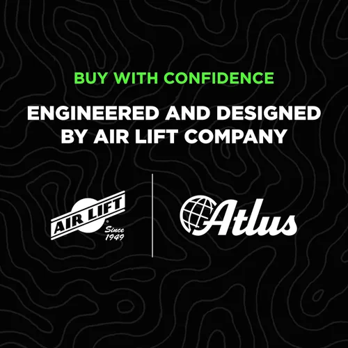 Vista 4 de Atlus Engineered By Air Lift A5000 - Kit de suspensión de bolsas de aire para Toyota Tacoma 2WD y 4WD 2005-2023