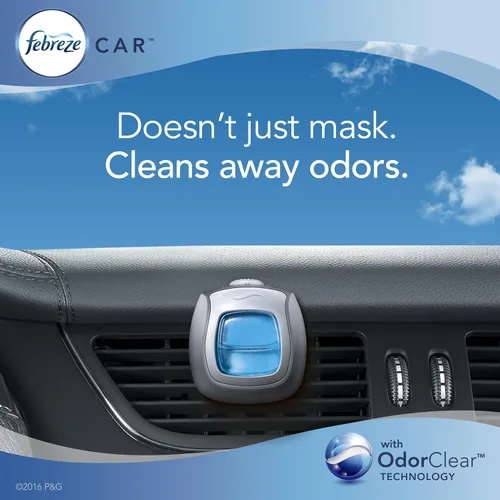 Vista 7 de Febreze Clip de ventilación para automóvil con aroma Downy April Fresh
