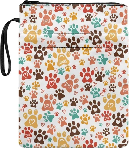 Vista 11 de doginthehole Fundas de libro de dinosaurio 3D para libro de bolsillo reutilizable, protector de libro de texto para niños y estudiantes, portadas