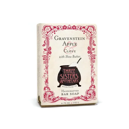 Vista 7 de Three Sisters Apothecary 4.75 oz. Jabón en barra artesanal (Naranja dulce y coco)