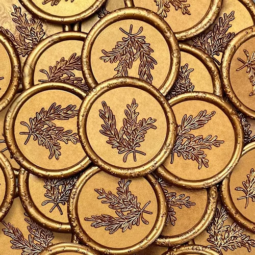 Vista 14 de 25 Piezas Calcomanías de Sellos de Cera Hechas a Mano, Sellos para Sobres, Calcomanías de Cera Autoadhesivas para Invitaciones de Fiestas de Boda