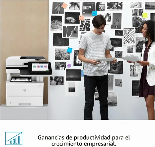 Vista 8 de HP LaserJet Enterprise MFP M528dn Impresora monocromática todo en uno con Ethernet integrado e impresión de 2 caras (1PV64A)