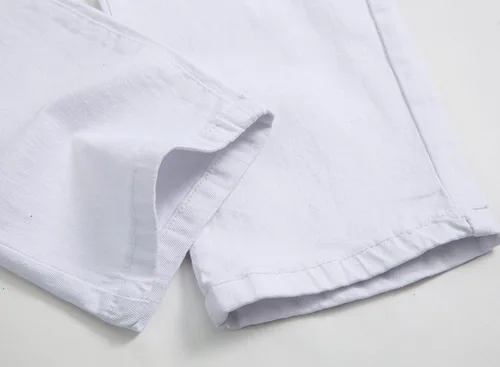 Vista 8 de Pantalón de jean elastizado, ajustado, moderno, para hombre.