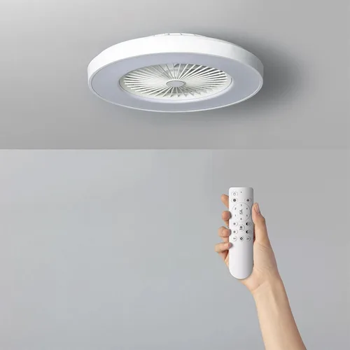 Vista 21 de Ventilador de Techo con Luz Philips Blanco