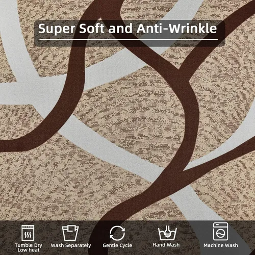 Vista 5 de Funda elástica para silla de oficina con cremallera, funda impresa para silla de computadora para silla con reposabrazos, universal, extraíble