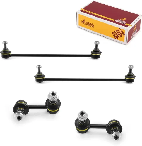 Vista 23 de Metrix Premium Chassis Parts - Kit de 4 piezas de barra estabilizadora delantera y trasera con enlace de extremo de barra estabilizadora para Ford
