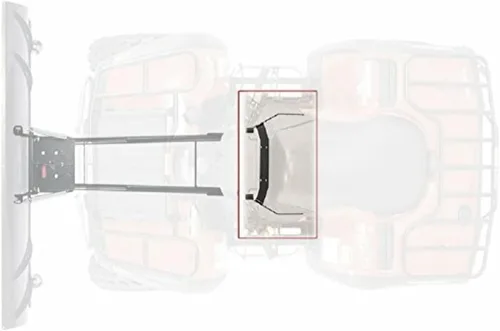 Vista 8 de WARN 88188 Powersports - Kit central para ATV para Yamaha Grizzly y Kodiak, color negro