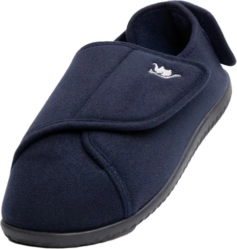 Vista 34 de EuropeanSoftest - Pantuflas clásicas con forro de rizo francés para mujer, con espuma viscoelástica 80-D, transpirables, lavables, para interiores