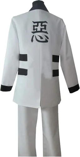 Vista 2 de Rurouni Kenshin Sanosuke Sagara Uniform Cosplay Costume